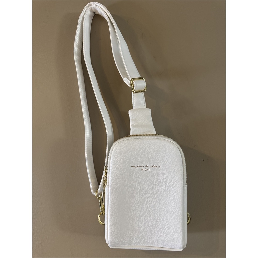 INICAT Small Sling Bag Crossbody Vegan Leather Fanny Packs for Women Fashiona...